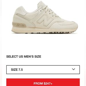 New Balance 576 Made in England ‘Contemporary Luxe’ M 7.5 LIMITED EDITION :)